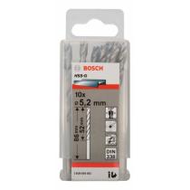 Bosch 2608595063 - HSS-G DIN338: 5,2 X 52 X 86: 10 UDS