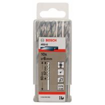 Bosch 2608595066 - HSS-G DIN338: 6,0 X 57 X 93: 10 UDS