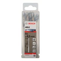 Bosch 2608595073 - HSS-G DIN338: 8,5 X 75 X 125: 5 UDS
