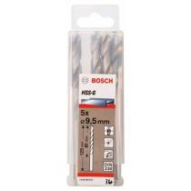 Bosch 2608595076 - HSS-G DIN338: 9,5 X 81 X 125: 5 UDS