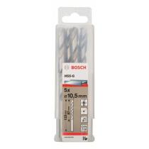 Bosch 2608595078 - HSS-G DIN338: 10,3 X 87 X 133: 5 UDS