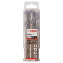 Bosch 2608595079 - HSS-G DIN338: 11,0 X 94 X 142: 5 UDS
