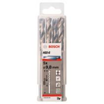 Bosch 2608595338 - HSS-G DIN338: 9,8 X 87 X 133: 5 UDS