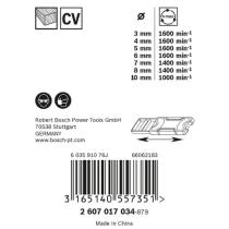 Bosch 2607017034 - MADERA: SET X-PRO 7 UDS: 3,4,5,6,7,8,10