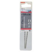 Bosch 2608585910 - HSS-G DIN338: 2,6  X 30 X 57: 2 UDS
