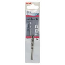 Bosch 2608585912 - HSS-G DIN338: 3,2 X 36 X 65: 2 UDS