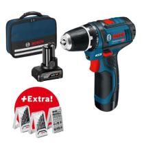 Bosch 0615990G6L - GSR 12V-15 LI.2AH Y OTRA 4AH