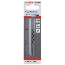 Bosch 2608577158 - HSS POINTTEQ DIN338 3,0X33X61: 2 UDS