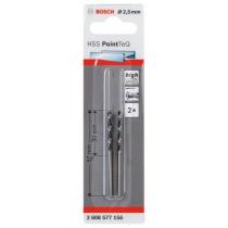 Bosch 2608577156 - HSS POINTTEQ DIN338 2,5X30X57: 2 UDS