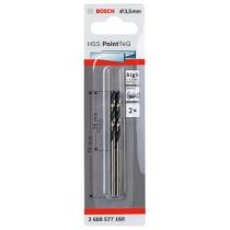 Bosch 2608577160 - HSS POINTTEQ DIN338 3,5X39X70: 2 UDS