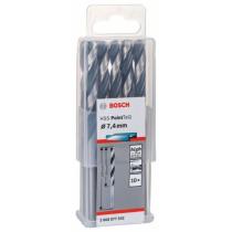 Bosch 2608577242 - HSS POINTTEQ DIN338 7.4 X69X109:10UDS.
