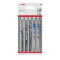 Bosch 2608667857 - SET CALAR: BASIC WOOD+METAL: 5UDS