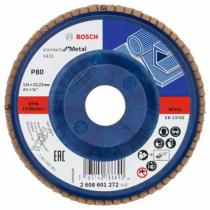 Bosch 2608601272 - LAM.X431 STAND.METAL: 115MM REC.PLAS.G80