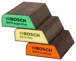 Bosch 2608621254 - SET 3 ESPONJAS: 98X120X13MM