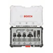 Bosch 2607017469 - SET 6 FRESAS PERFIL&RECORTE: 8MM