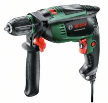 Bosch 0603131106 - TALADRO PERCUTOR UNIVERSALIMPACT 800 + 15 PCS X-LINE