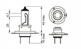 KSH C10117 - LAMPARA CGA H-7 12V 55W