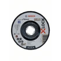 Bosch 2608619259 - DISCO DE DESBASTE X-LOCK EXPERT METAL: 125X6MM