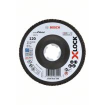 Bosch 2608619200 - DISCO LAMINILLA XLOCK BEST FOR METAL X571 115MM.CóNCAVOGR120