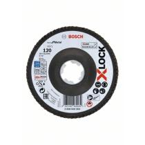 Bosch 2608619204 - DISCO LAMINILLA XLOCK BEST FOR METAL X571 125MM.CóNCAVOGR120