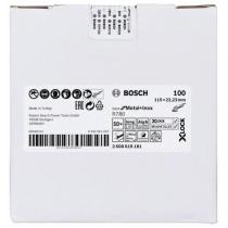 Bosch 2608619181 - DISCO FIBRA X-LOCK BEST FOR METAL & INOX R780 DE 115MM. GR10