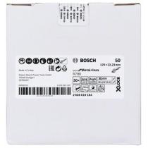 Bosch 2608619184 - DISCO FIBRA X-LOCK BEST FOR METAL & INOX R780 DE 125MM. GR50