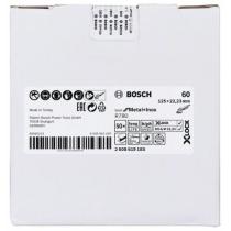 Bosch 2608619185 - DISCO FIBRA X-LOCK BEST FOR METAL & INOX R780 DE 125MM. GR60