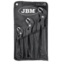 JBM 53483 - SET DE 3 ALICATES AJUSTABLES