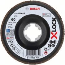 Bosch 2608621764 - X-LOCK LAMINILLAS X571 BEST FOR METAL: 115MM CóNICO PLáSTICO