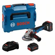 Bosch 06019G340H - MINIAMOLADORA METAL A BATERÍA GWS 18V-10 SC PROFESSIONAL