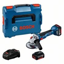 Bosch 06019J4004 - GWS 18V-10 (125MM; 2X5.0AH; GAL 1880; L)