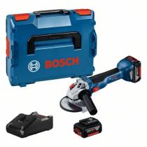 Bosch 06019J4007 - MINIAMOLADORA A BATERÍA GWS 18V-10 (125 MM) PROFESSIONAL