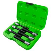 JBM 53915 - SET DE 6 VASOS 1/2" TORX TIPO E EXTRA LARGOS