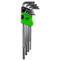 JBM 53737 - SET DE 9 LLAVES TORX (EXTRALARGAS)