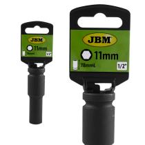 JBM 14736 - VASO DE IMPACTO LARGO HEX. 1/2" 11MM