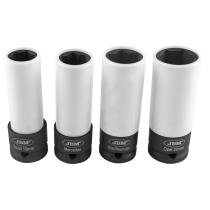 JBM 53587 - SET DE 4 VASOS DE IMPACTO PARA LLANTAS DE ALEACIÓN - 1/2"