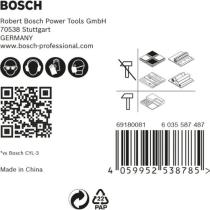 Bosch 2608900585 - EXPERT HEX-9 MULTICONSTRUCTION: SET 5 UDS: 4; 5; 6; 8MM