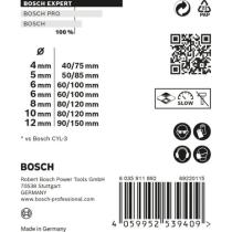 Bosch 2608900647 - EXPERT CYL-9 MULTICONSTRUCTION: SET ROBUSTLINE 7 UDS: 4; 5;