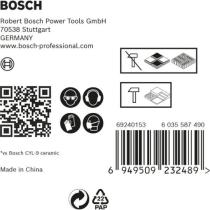 Bosch 2608900596 - EXPERT HEX-9 HARDCERAMIC: SET MIXTO 5 UDS: 6MM