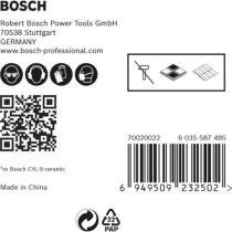 Bosch 2608900598 - EXPERT HEX-9 HARDCERAMIC: SET 5 UDS: 5MM PARA TEJAS