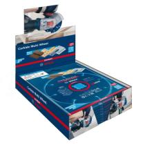 Bosch 2608901195 - 10 DISCOS DE CORTE X-LOCK EXPERT CARBIDE MULTI WHEEL: 125 X