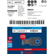 Bosch 2608900017 - EXPERT COATED CARBIDE PLUNGE CUT METAL AIZ20AIT: 25UDS