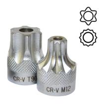 JBM 10037 - PUNTA DE 1/2"  12 CANTOS INVIOLABLE M10