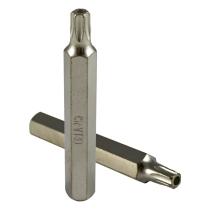 JBM 10447 - BROCA TORX INV. BOCA 10X75MM L. PNTA.T50