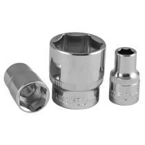 JBM 13263 - VASO 1/2" HEX. DE 17MM CROMADO