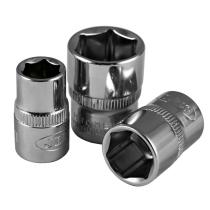 JBM 13313 - VASO CORTO HEX 3/8" DE 10MM CROMADO