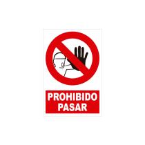 JBM 53817 - CARTEL DE PROHIBICIÃN - PROHIBIDO PASAR