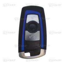 EAATA BW12KS - BW12KS - CARCASA DE MANDO KEYLESS 3 BOTONES BMW (AZUL) (PERF