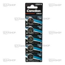 EAATA CR2016 - CR2016 - PACK 5 PILAS DE BOTON DE LITIO CR2016
