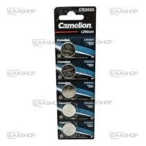 EAATA CR2025 - CR2025 - PACK 5 PILAS DE BOTON DE LITIO CR2025